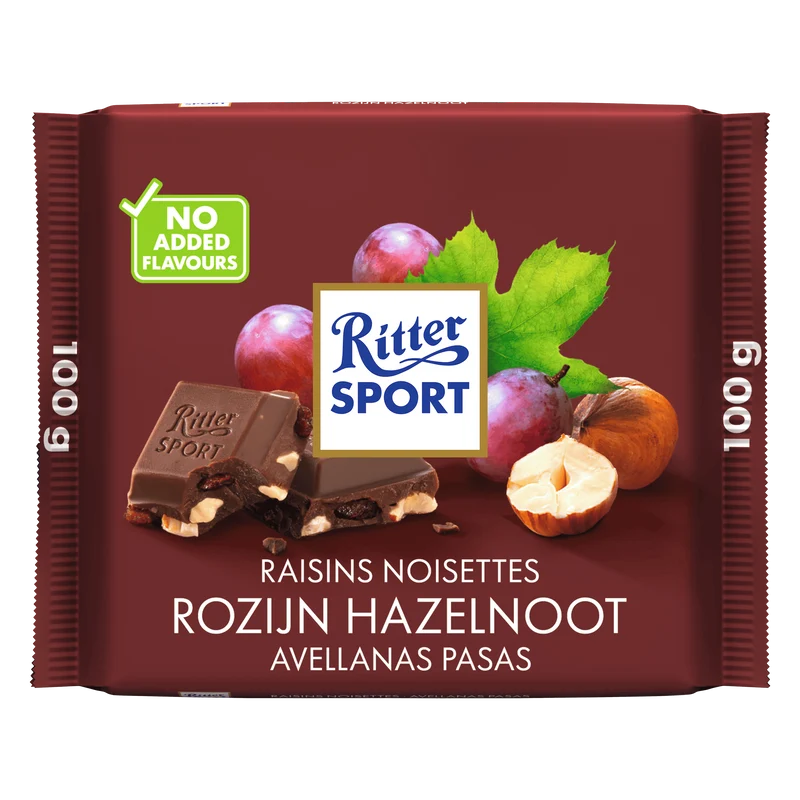 Ritter Sport Rozijn hazelnoot