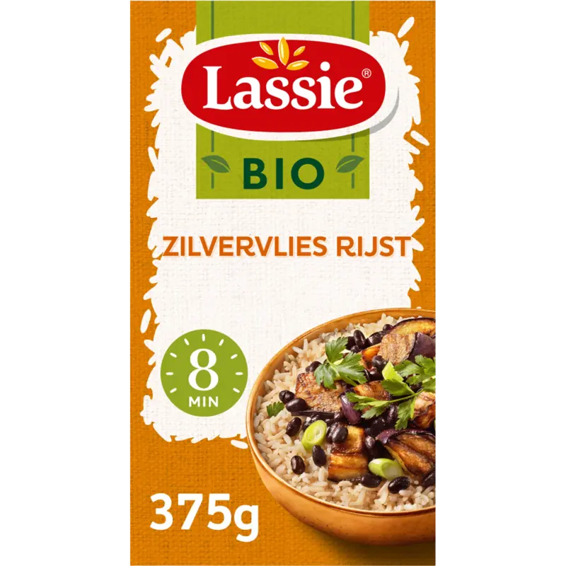 Lassie Zilvervliesrijst bio