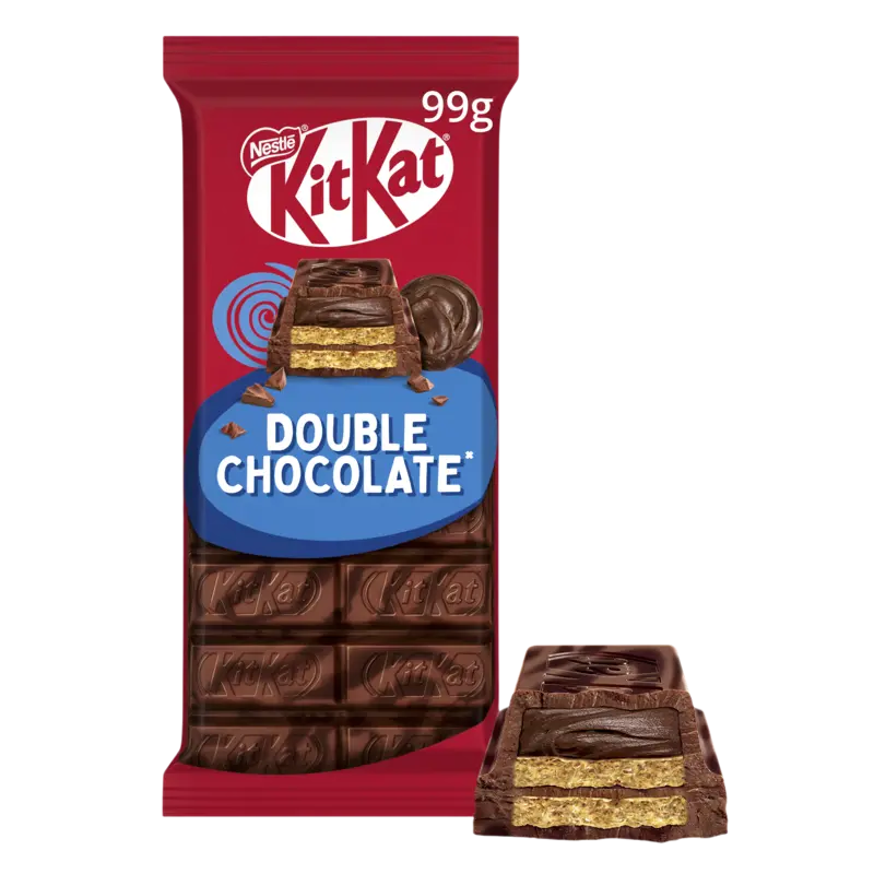 Kitkat Melkchocoladereep double chocolate