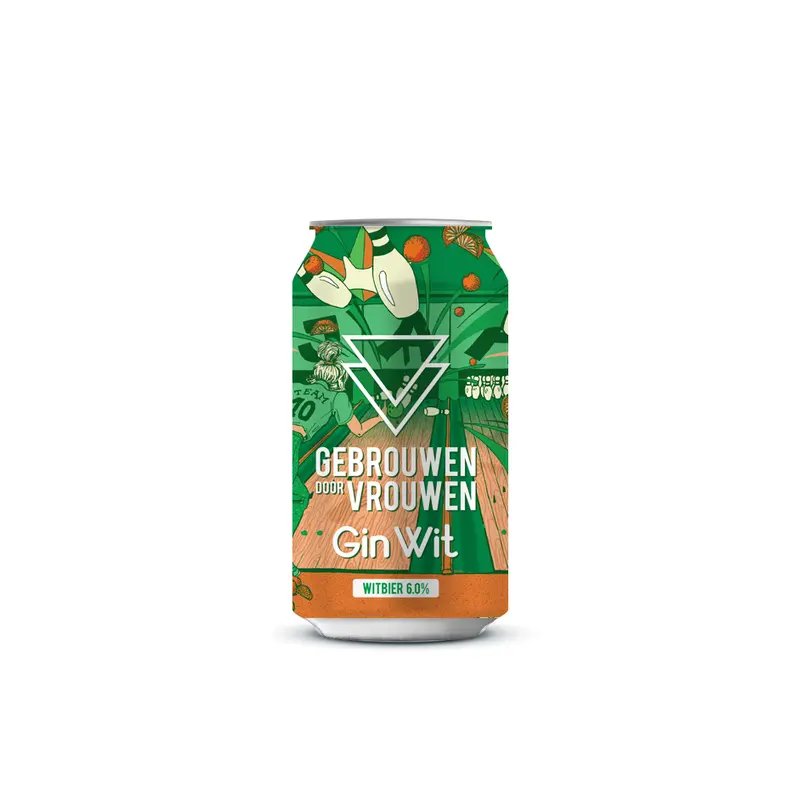 Gebrouwen door vrouw Gin wit