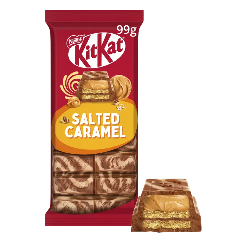 Kitkat Melkchocoladereep salted caramel