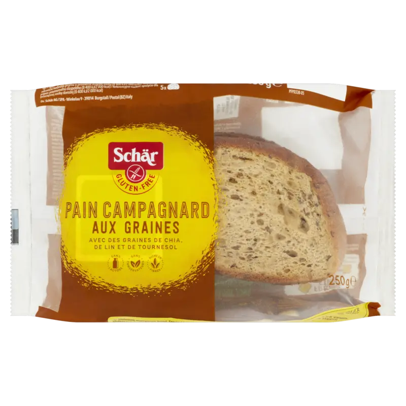 Schär Pain campagnard glutenvrij aux graines