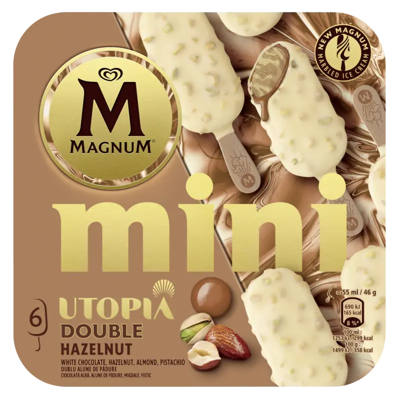 Magnum Mini utopia double hazelnut