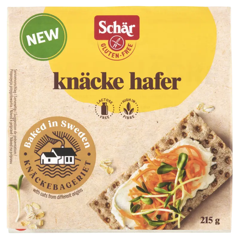 Schär Hafer knäckebrot glutenvrij
