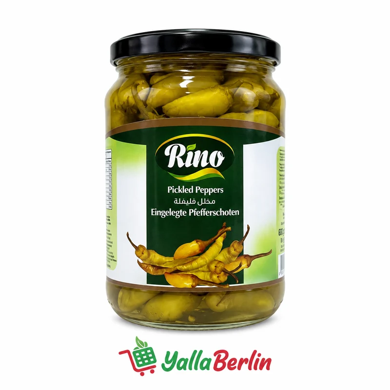 RINO, eingelegte Paprika 660g