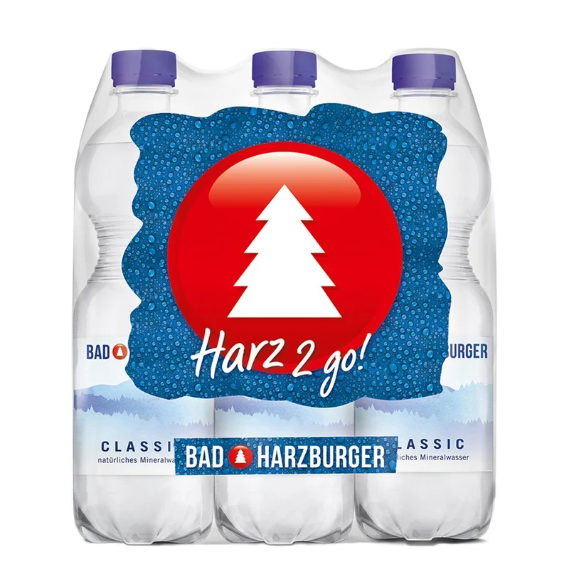 Bad Harzburger Mineralwasser -Classic- (6 x 0,5L) EINWEG