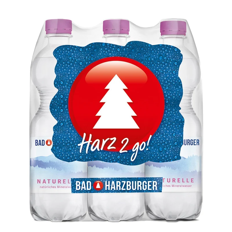 Bad Harzburger Mineralwasser -Naturelle- (18 x 0,5L) EINWEG