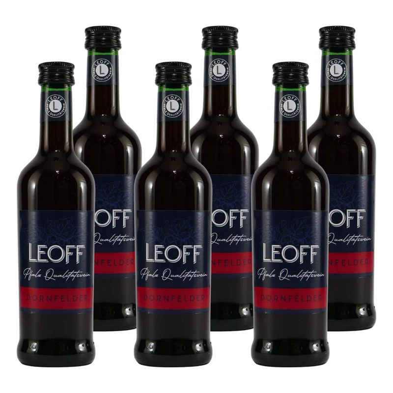 Leoff Dornfelder QbA -trocken- (12 x 0,25L)