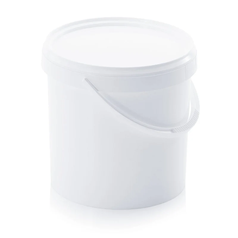 Aufbewahrungseimer für Mehl, Rund, 15,9 Liter (~ 10 Kg Mehl)