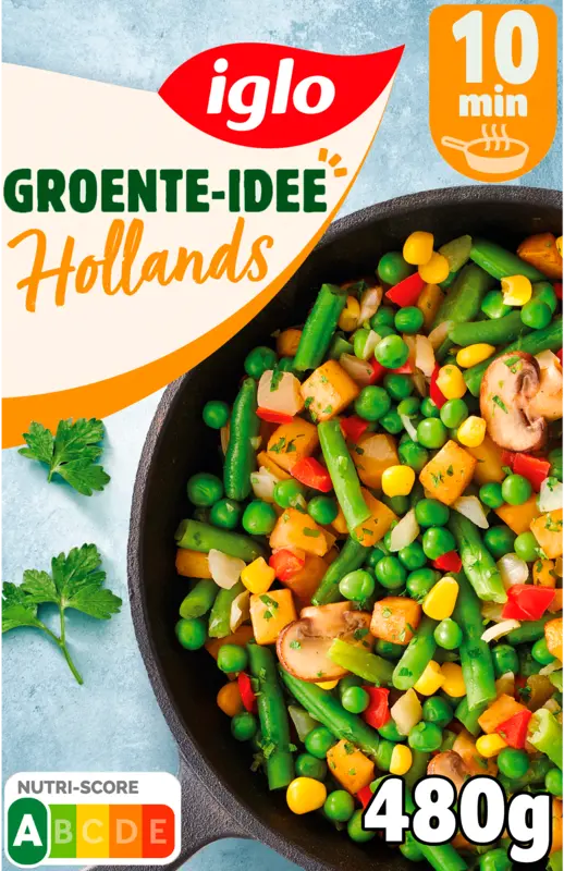 Iglo Roerbak groente idee hollands