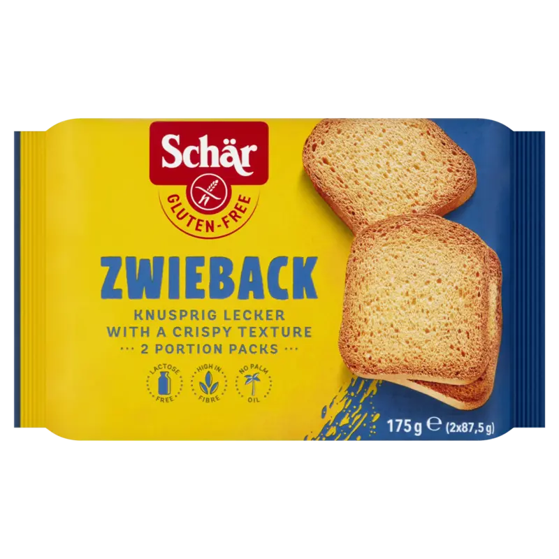 Schär Zwieback beschuit glutenvrij