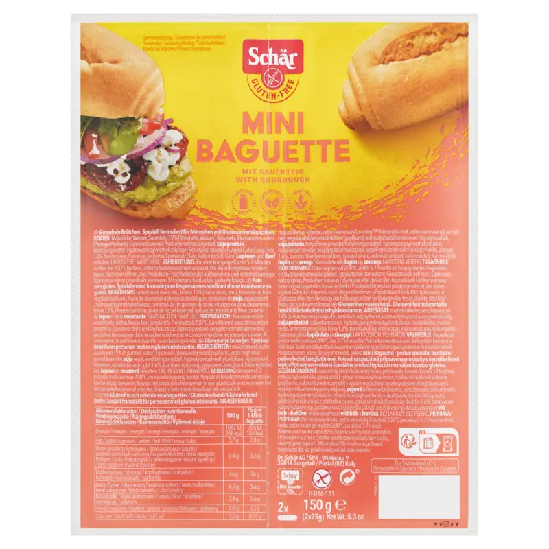 Schär Mini baguette glutenvrij