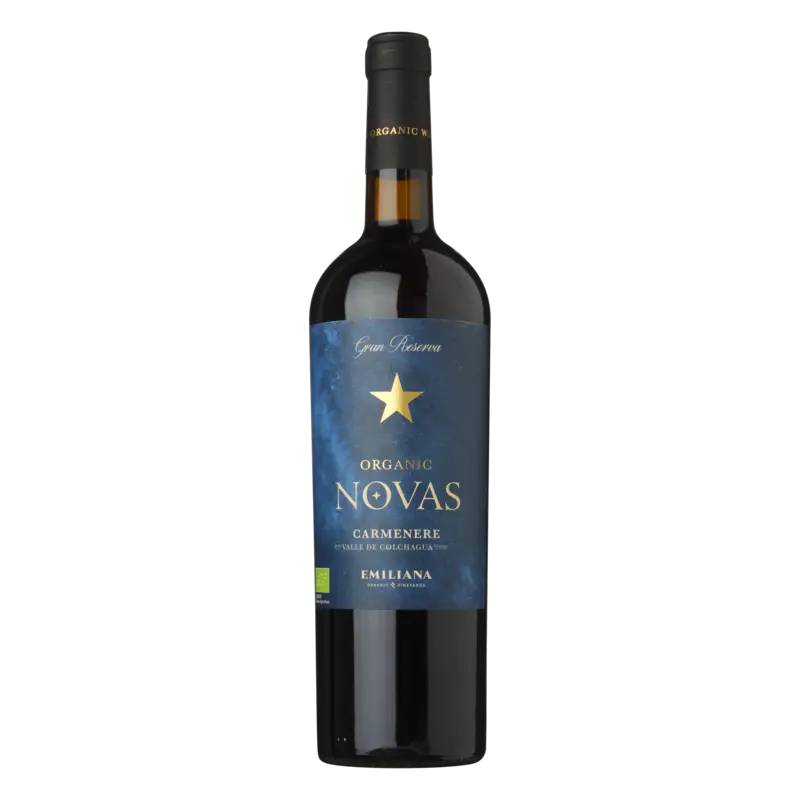Novas Carménère gran reserva organic wine