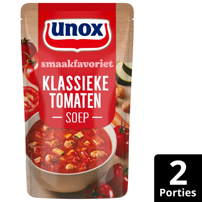 Unox Soep in zak Klassieke tomatensoep