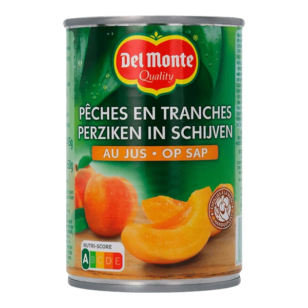 Del monte Perzik schijfjes op sap