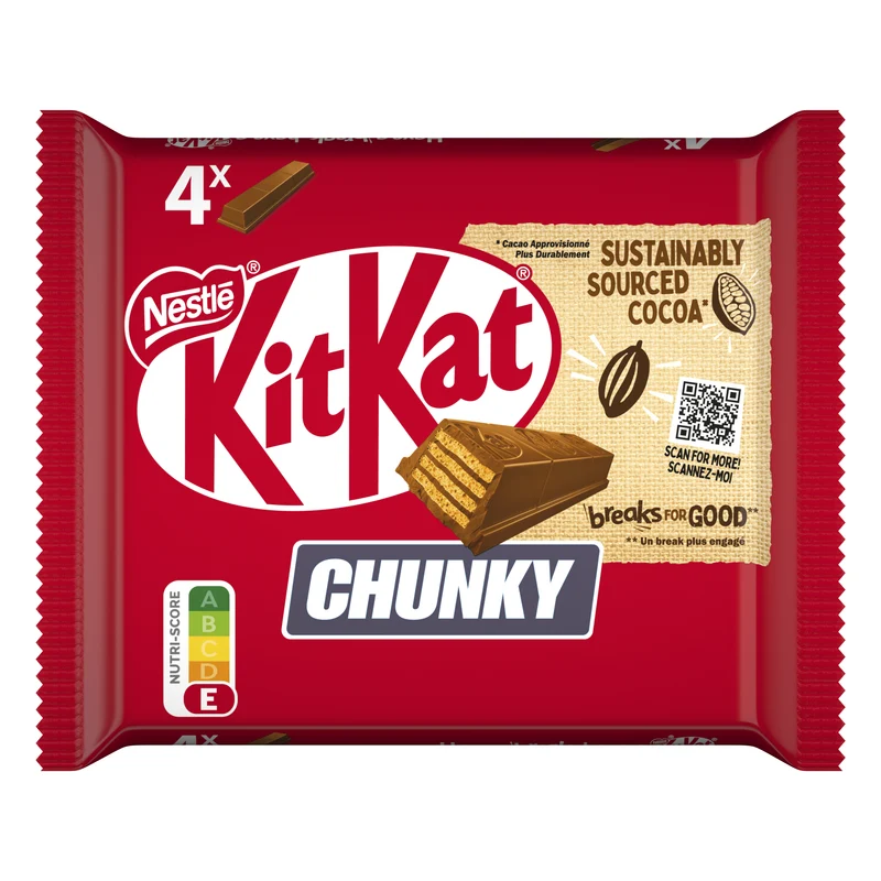 KitKat Chunky melk chocolade 4-pack