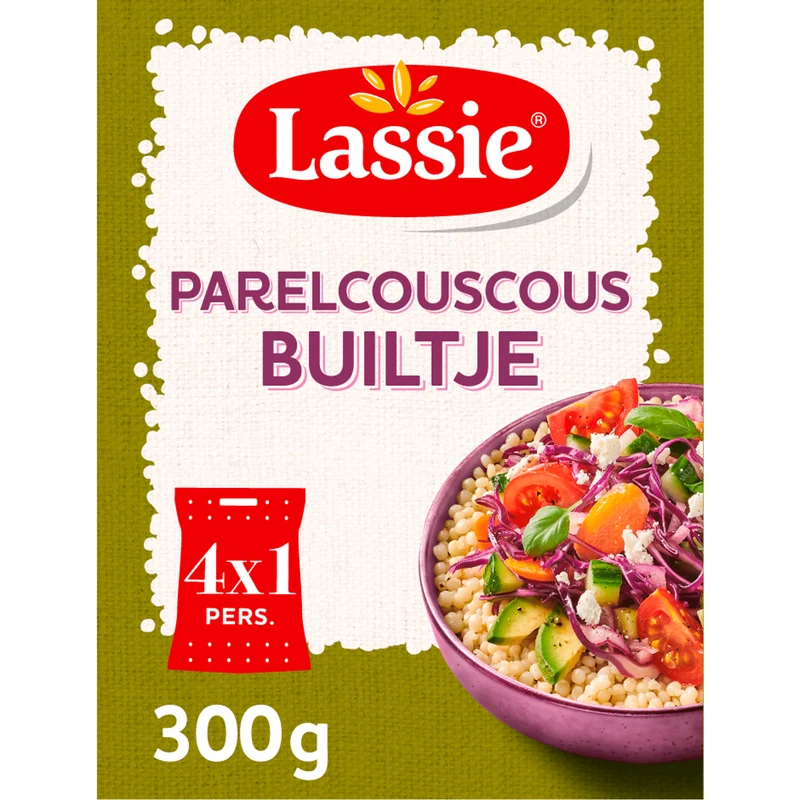 Lassie Parelcouscous builtjes