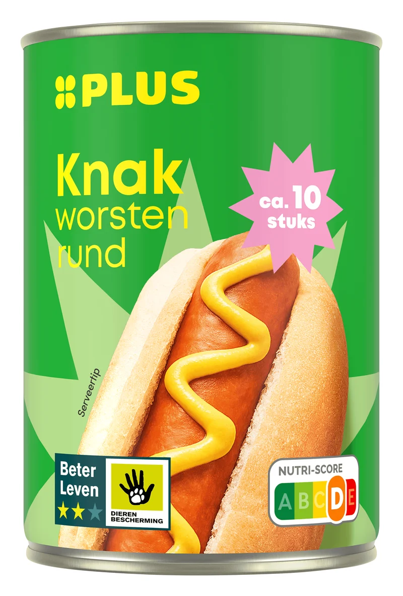 Knakworsten rund
