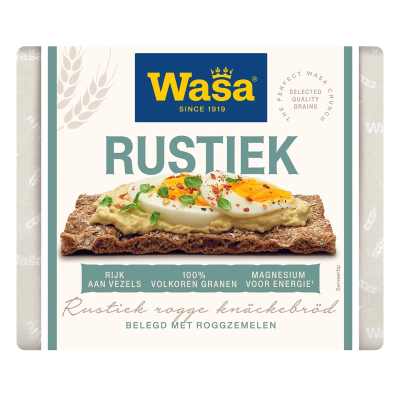 Wasa Knäckebröd Rustiek 14 stuks