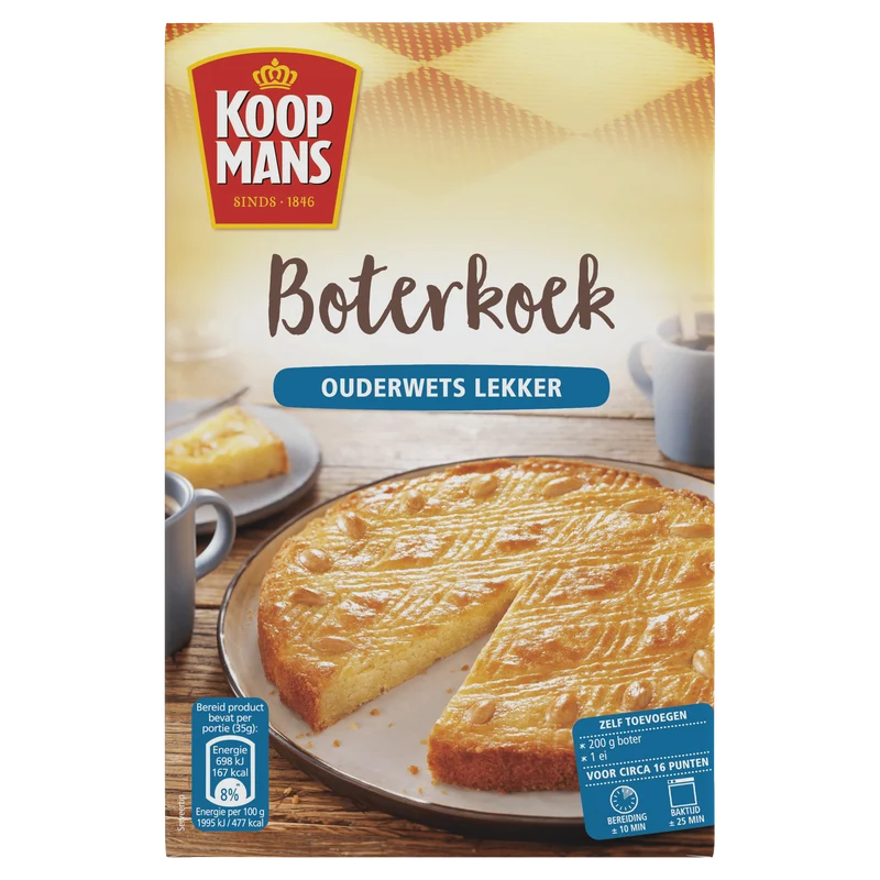 Koopmans Boterkoek bakmix