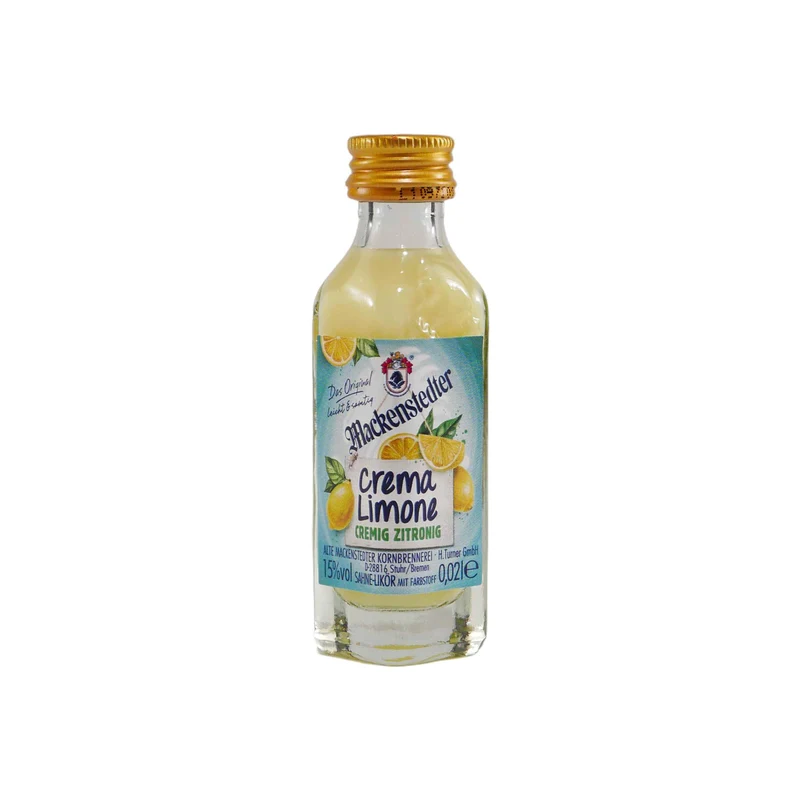 Mackenstedter Crema Limone Sahnelikör (25 x 0,02L)