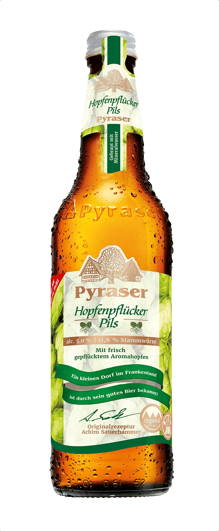 Pyraser Hopfenpflücker – Frisches, aromatisches Pils (0,5 l)