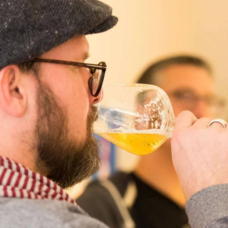 Bier Tasting Event vor Ort