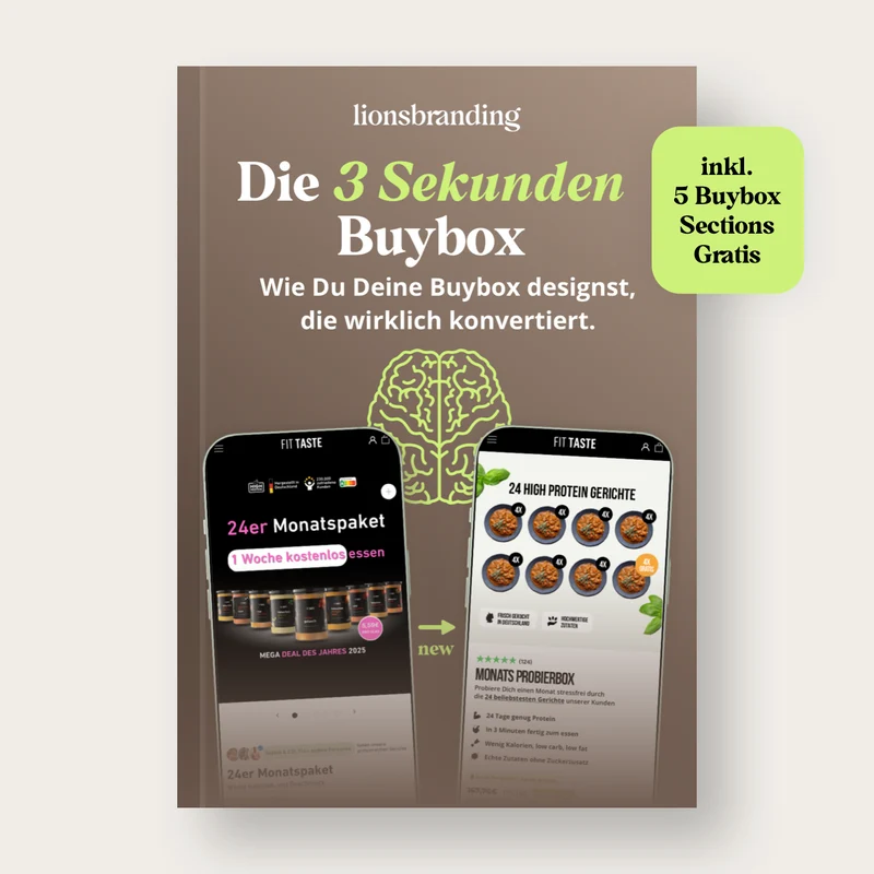 3 Sekunden Buybox