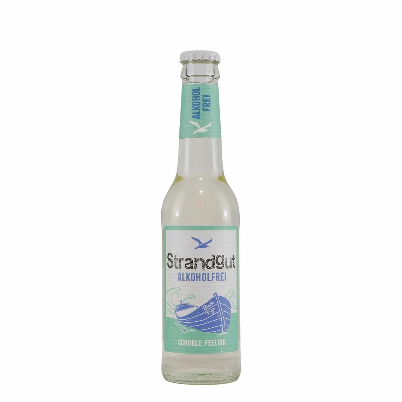 Strandgut Weinschorle -alkoholfrei- (12 x 0,275L)