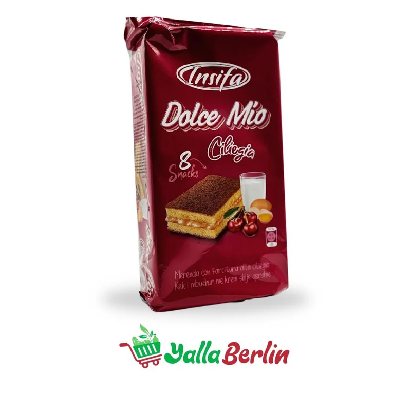 Insifa Kirschgefüllter Kuchen 8*23 Gr