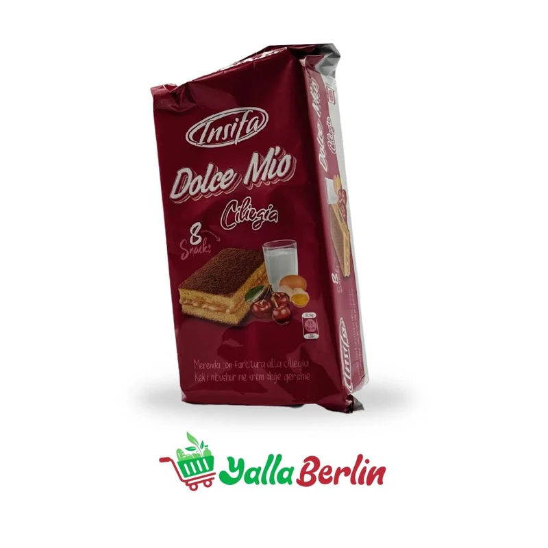 Insifa Kirschgefüllter Kuchen 8*23 Gr