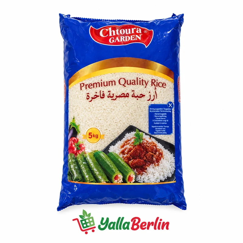 CHTOURA GARDEN, ägyptische Reis 5Kg