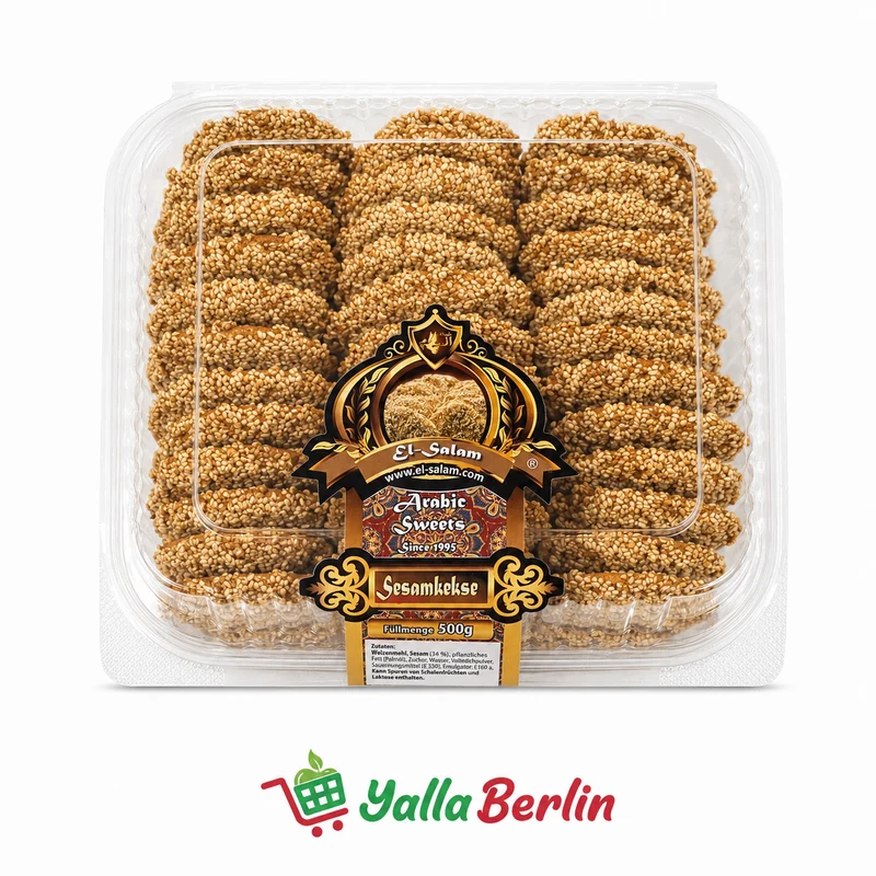 El Salam Sesamkekse 500gr