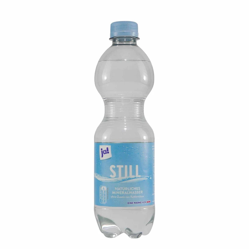 ja! Mineralwasser -Still- (9 x 0,5L) EINWEG