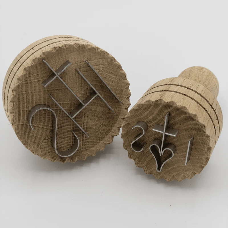 Brotstempel aus Eichenholz