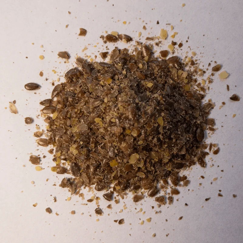 Bio Leinsamen geschrotet