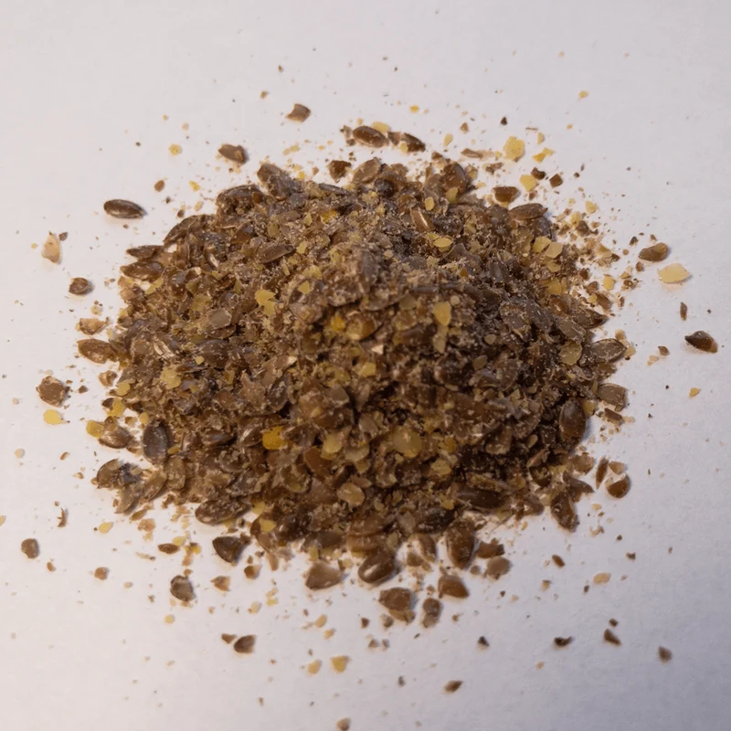 Bio Leinsamen geschrotet