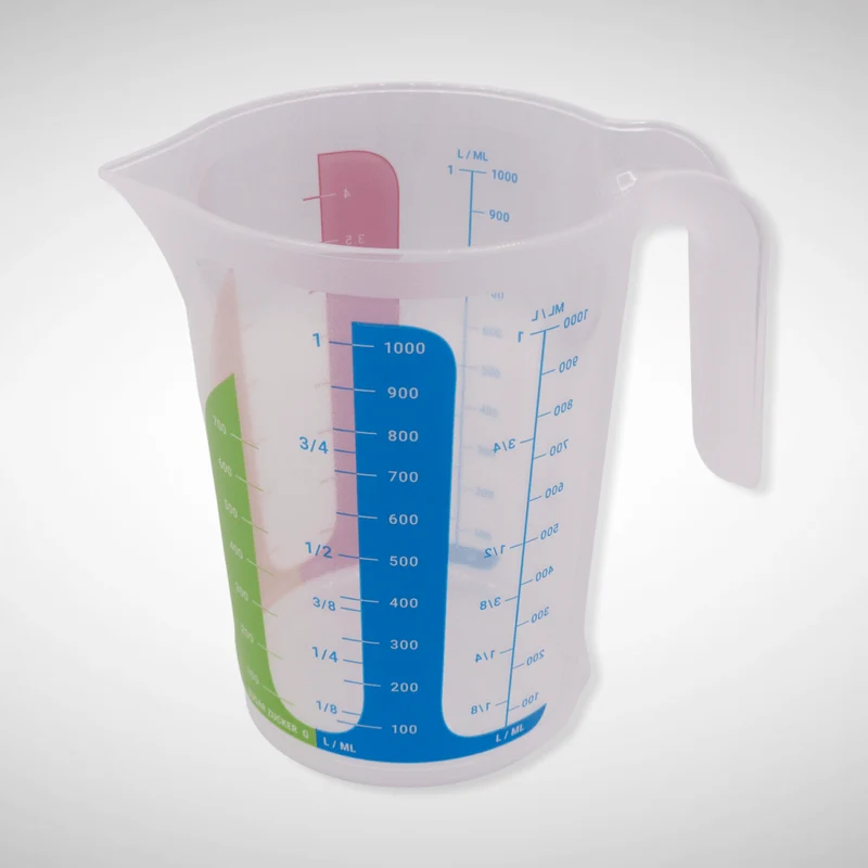 Messbecher Kunststoff, 1 Liter
