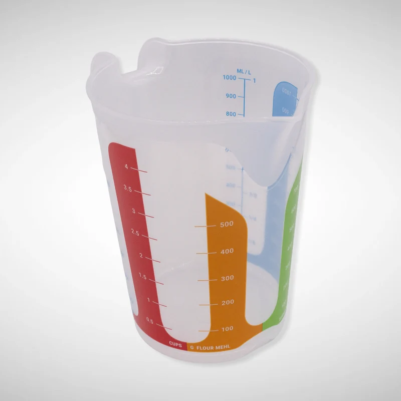 Messbecher Kunststoff, 1 Liter