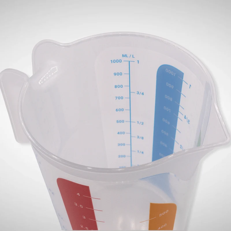 Messbecher Kunststoff, 1 Liter