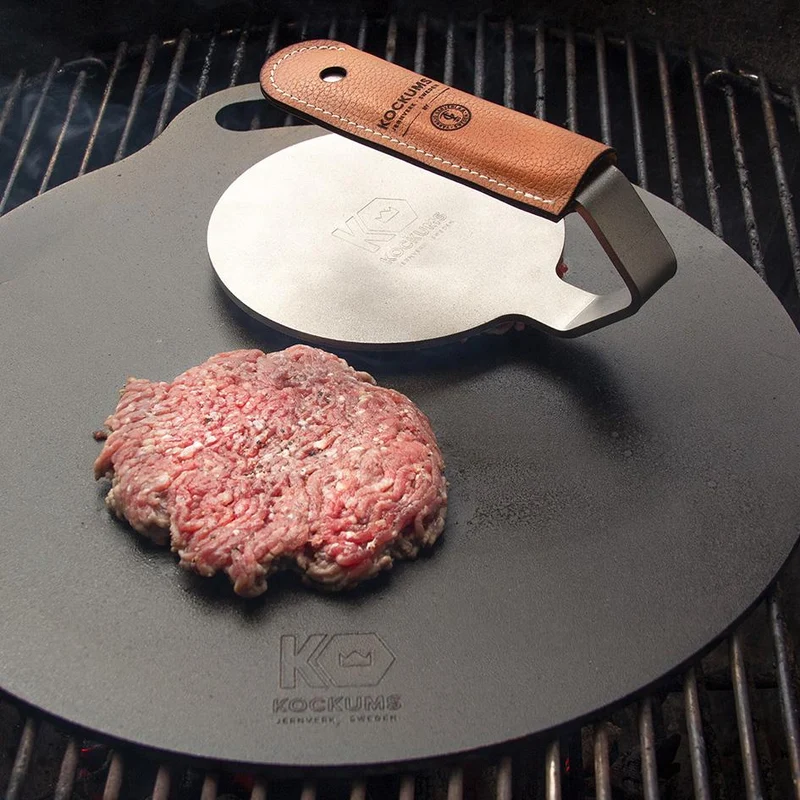 Pizzastahl, Backplatte aus Eisen, ø 35 cm