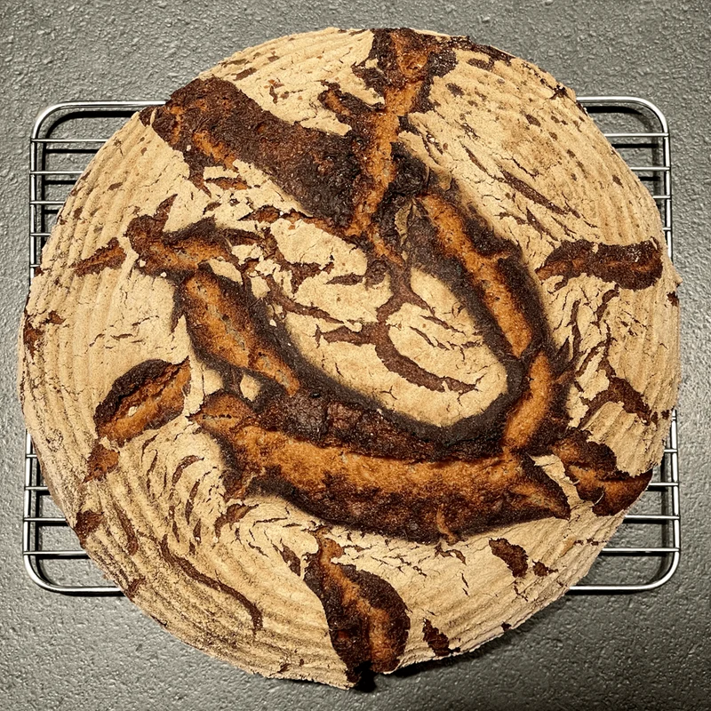 Auskühlgitter für Brote, Gebäck und Kuchen, rechteckig, Edelstahl, 2er Set