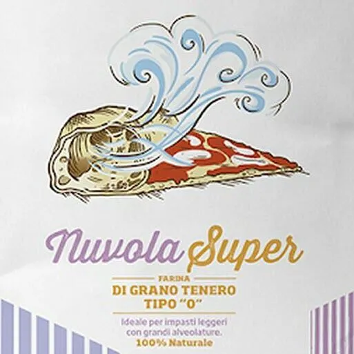Pizza-Mehl Tipo 0 - Caputo Nuvola Super (Weizenmehl) pro Kg