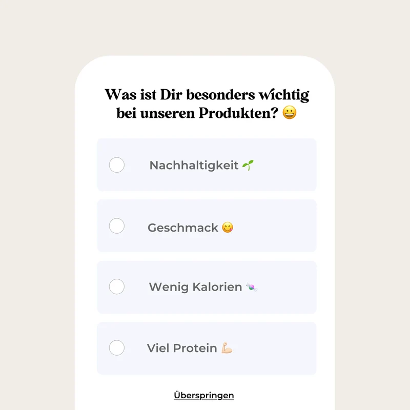 Die effektivsten Umfragen an Deine Shopbesucher