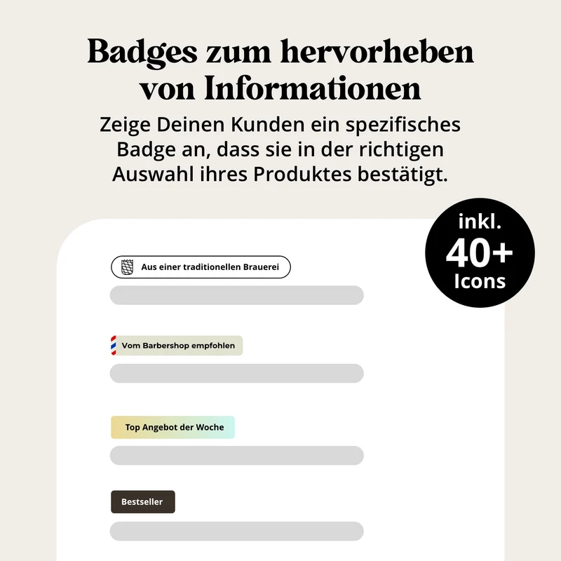 Produktseiten Buybox Elemente