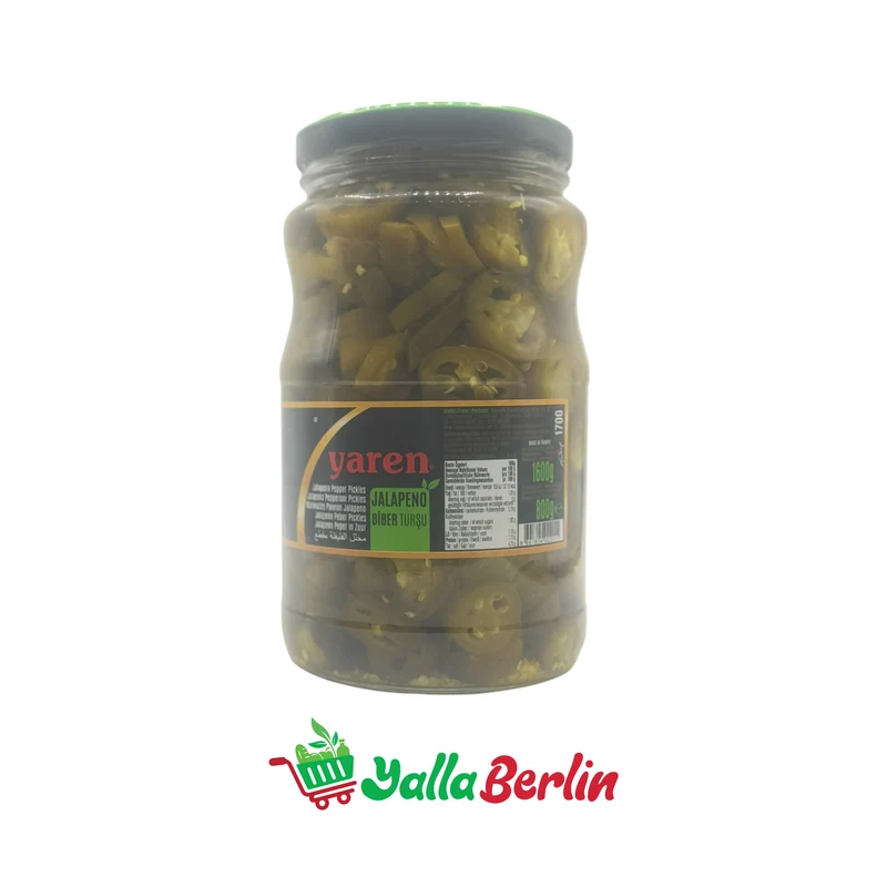 YAREN EINGELEGTE JALAPENO (700Gr)