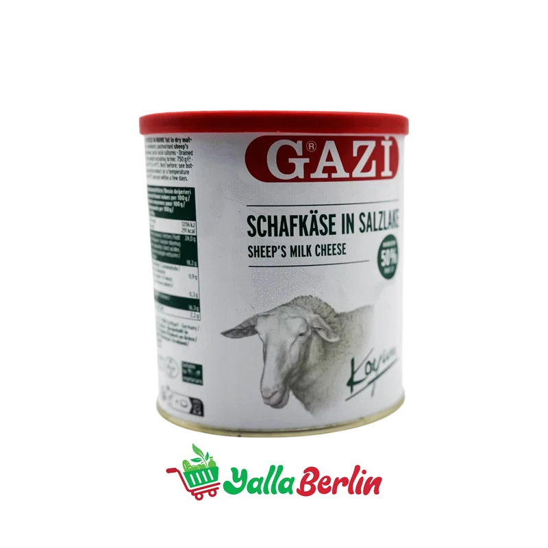 GAZI SCHAFKÄSE MIT 50% FETT IN SALZLAKE (400 Gr netto)