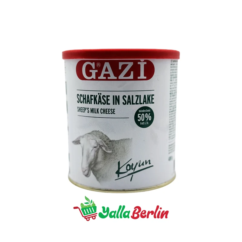 GAZI SCHAFKÄSE MIT 50% FETT IN SALZLAKE (400 Gr netto)