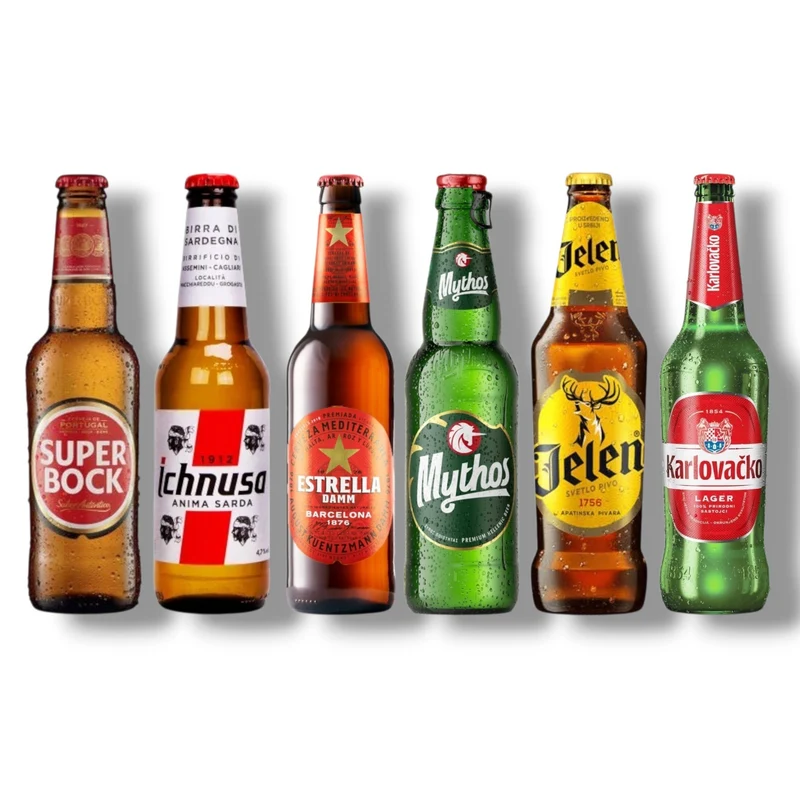 Süd- & Südosteuropa Bierpaket – 6 Urlaubsbiere