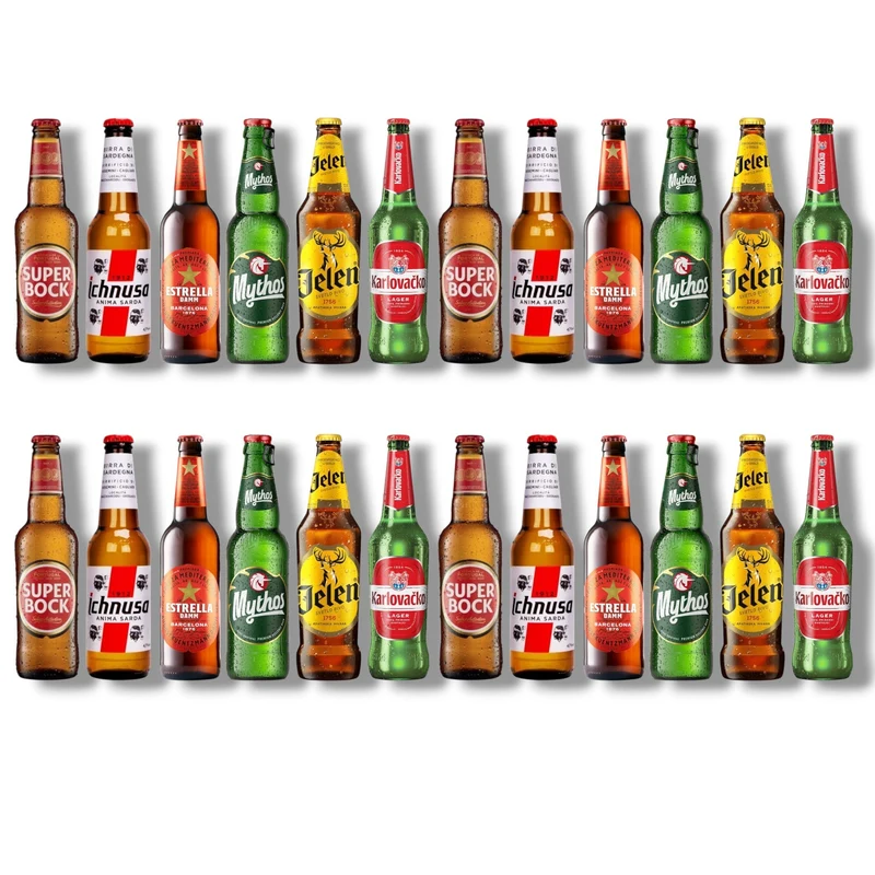 Süd- & Südosteuropa Bierpaket – 6 Urlaubsbiere